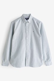 Tommy Hilfiger Green Oxford Dobby Shirt - Image 6 of 6