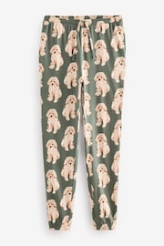 Sage Green Charlie The Cockapoo - 100% Cotton Long Sleeve Pyjamas - 圖片 3，共 6