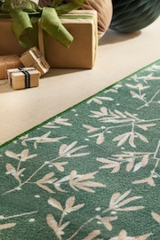 Green Washable Mistletoe Runner - Image 2 of 4