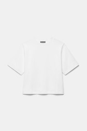Mint Velvet White Ultimate Cotton T-Shirt - Image 3 of 4