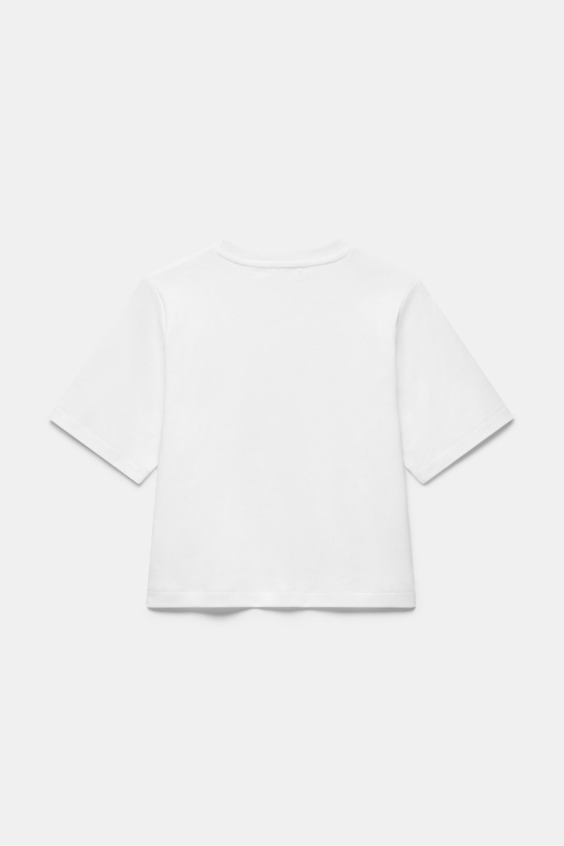 Mint Velvet White Ultimate Cotton T-Shirt - Image 4 of 4