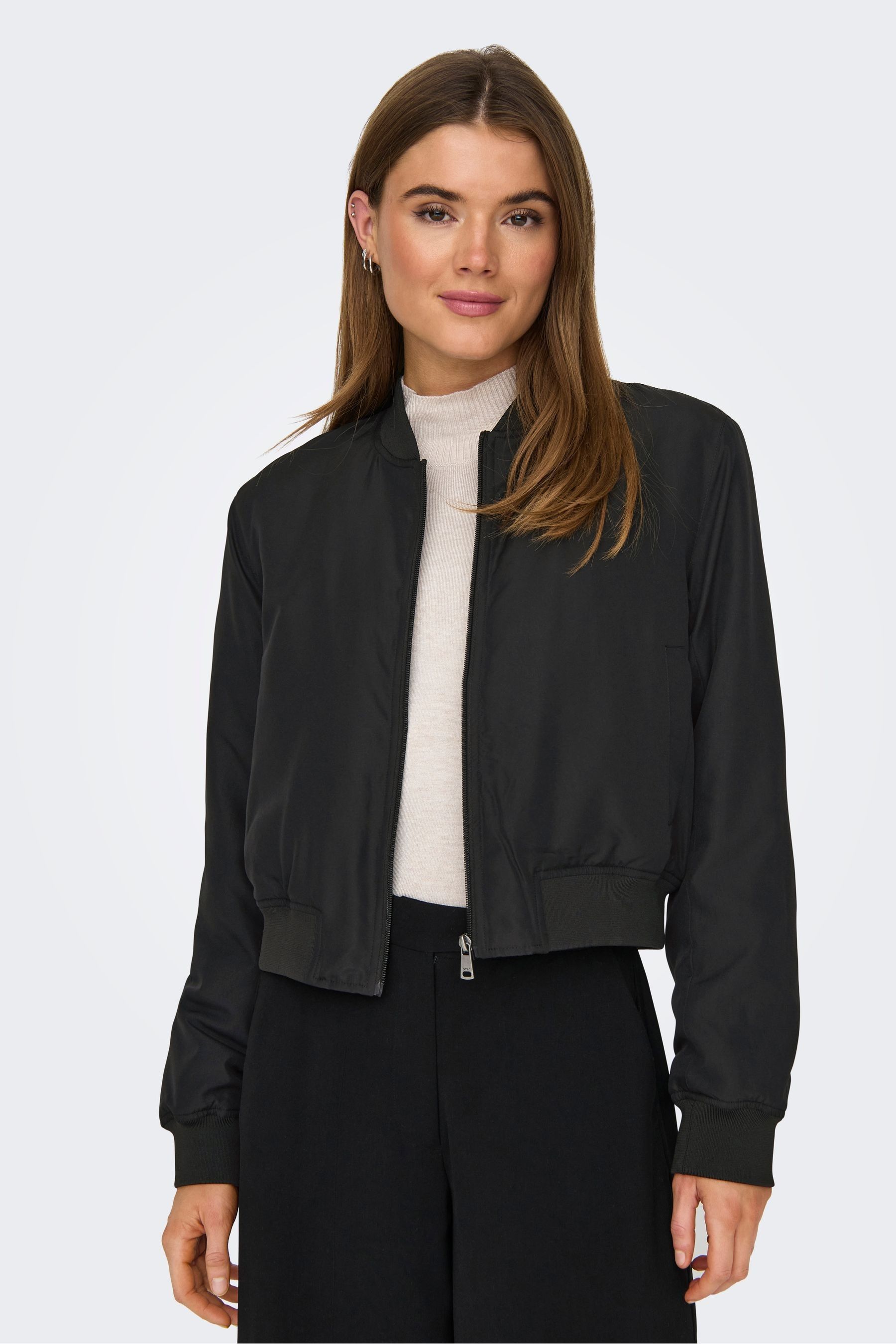 Zip up bomber jacket clearance