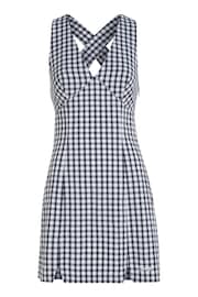 Tommy Jeans White Mini Gingham Dress - Image 5 of 7