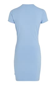 Tommy Jeans Blue Bodycon Dress - Image 5 of 6