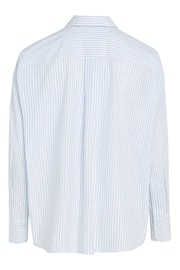 Tommy Jeans Oversized Blue Stripe Shirt - Image 5 of 6