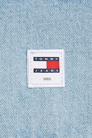 Tommy Jeans Blue Denim Pinafore Dress - Image 6 of 6