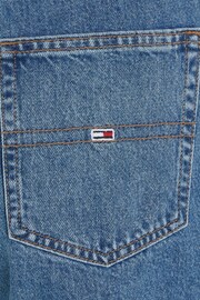 Tommy Jeans Mom Blue Denim Shorts - Image 6 of 6