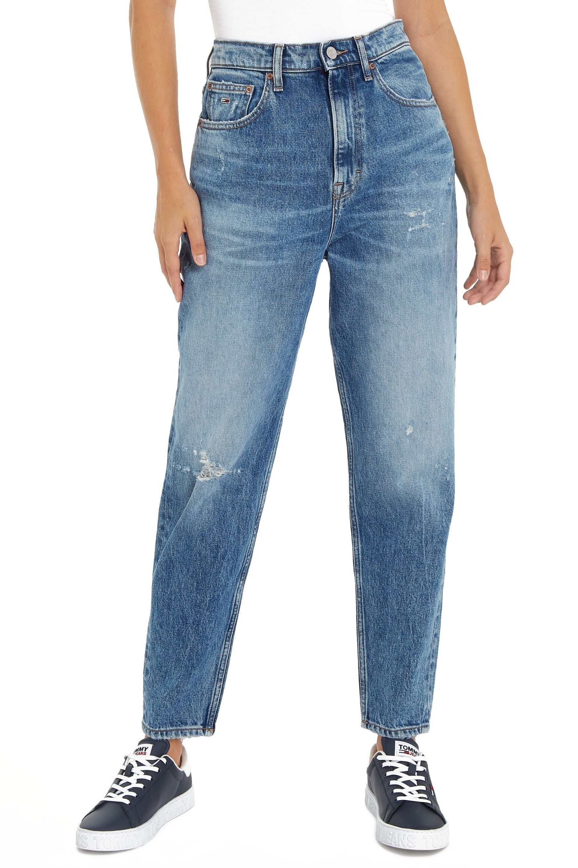 Tommy Jeans Mom Blue Jeans - Image 1 of 6