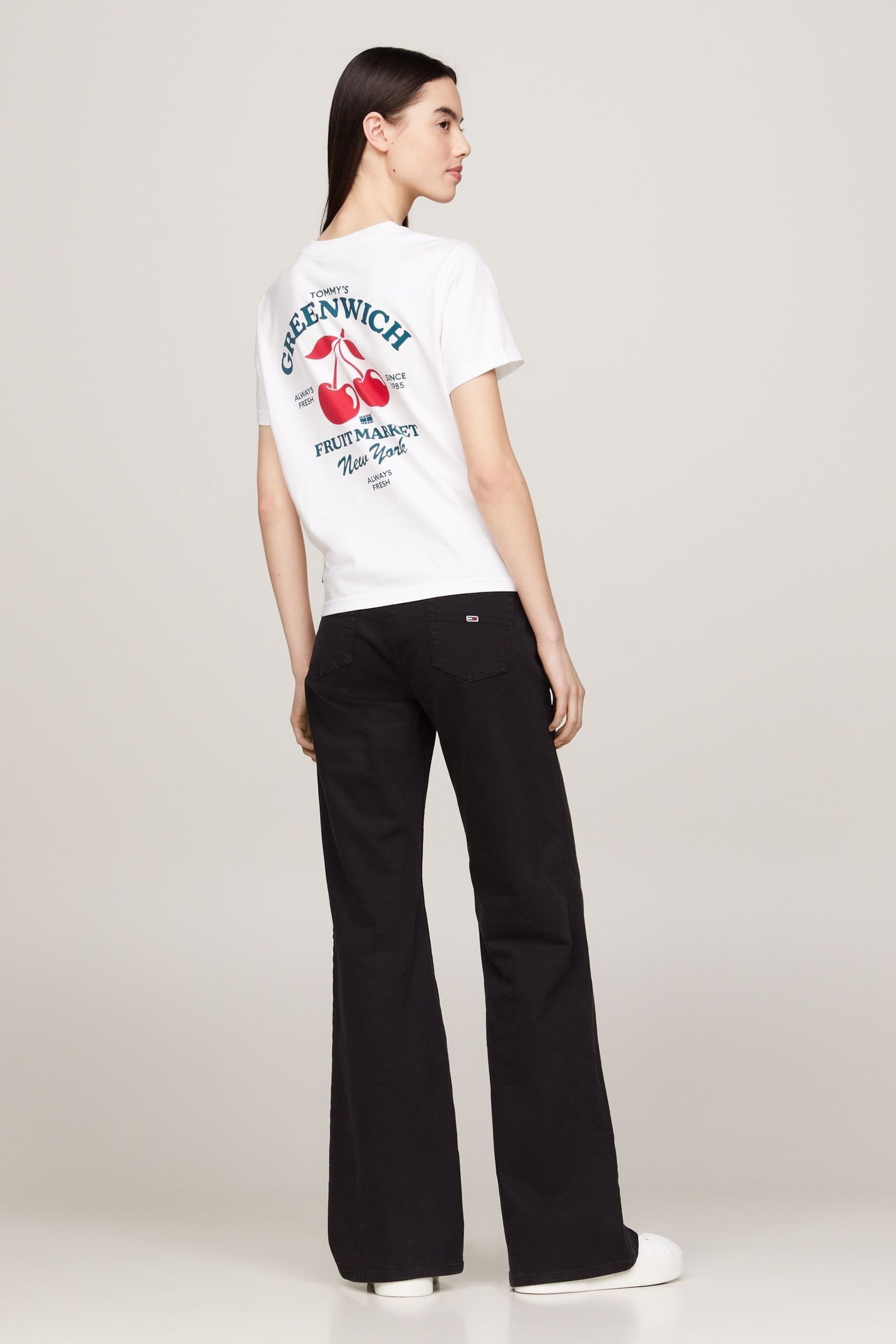 Tommy Jeans Oversized Novelty T-Shirt - Image 2 of 6
