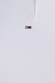 Tommy Jeans Crop Polo Top - Image 6 of 6