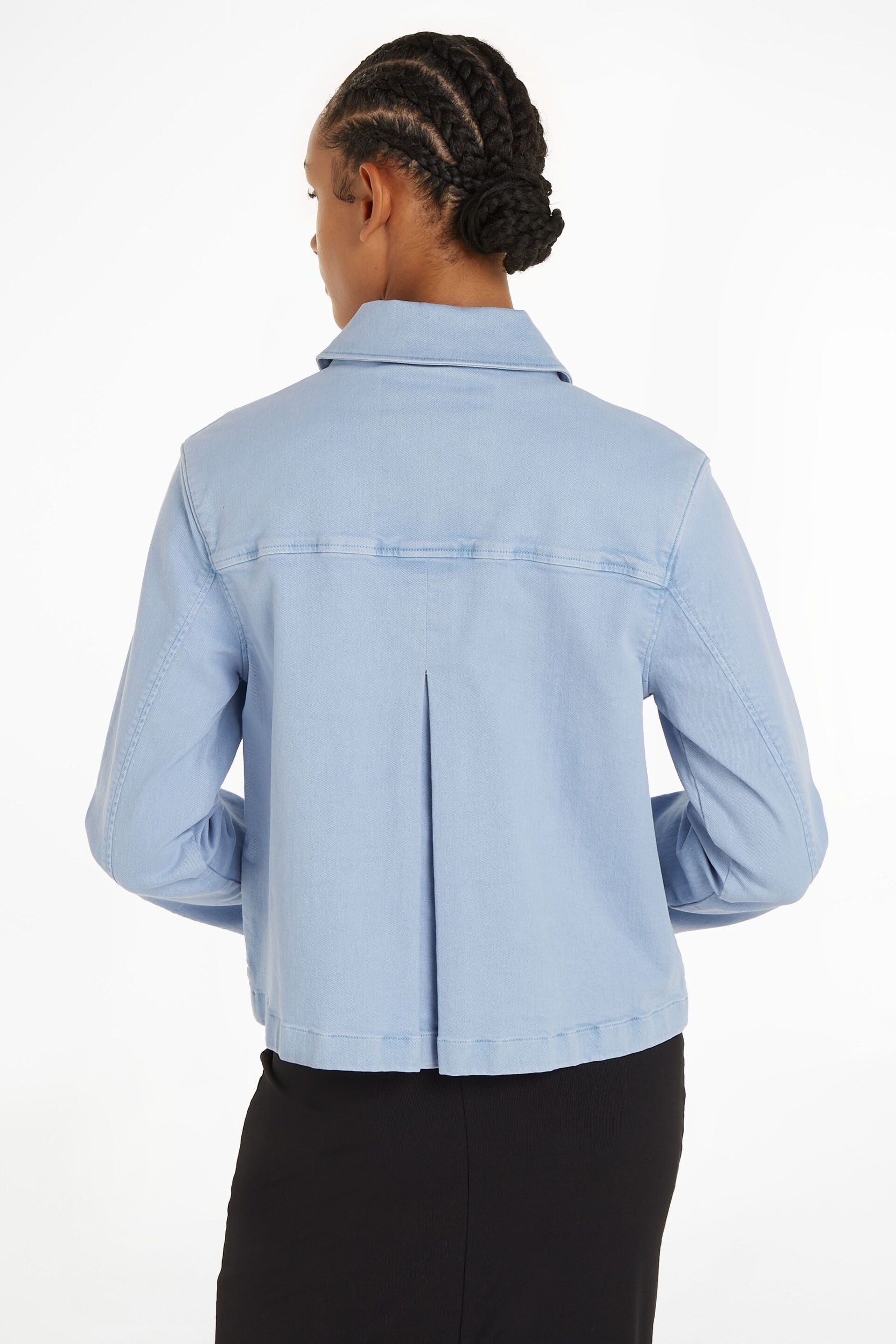 Tommy Jeans Cotton Blue Jacket - Image 2 of 6