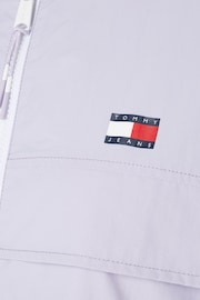 Tommy Jeans Purple Chicago Windbreaker - Image 6 of 6