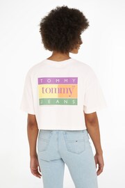 Tommy Jeans Oversized Crop T-Shirt - Image 2 of 6