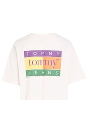 Tommy Jeans Oversized Crop T-Shirt - Image 5 of 6