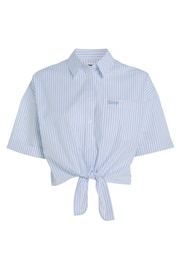 Tommy Jeans Blue Knot Stripe Shirt - Image 4 of 6
