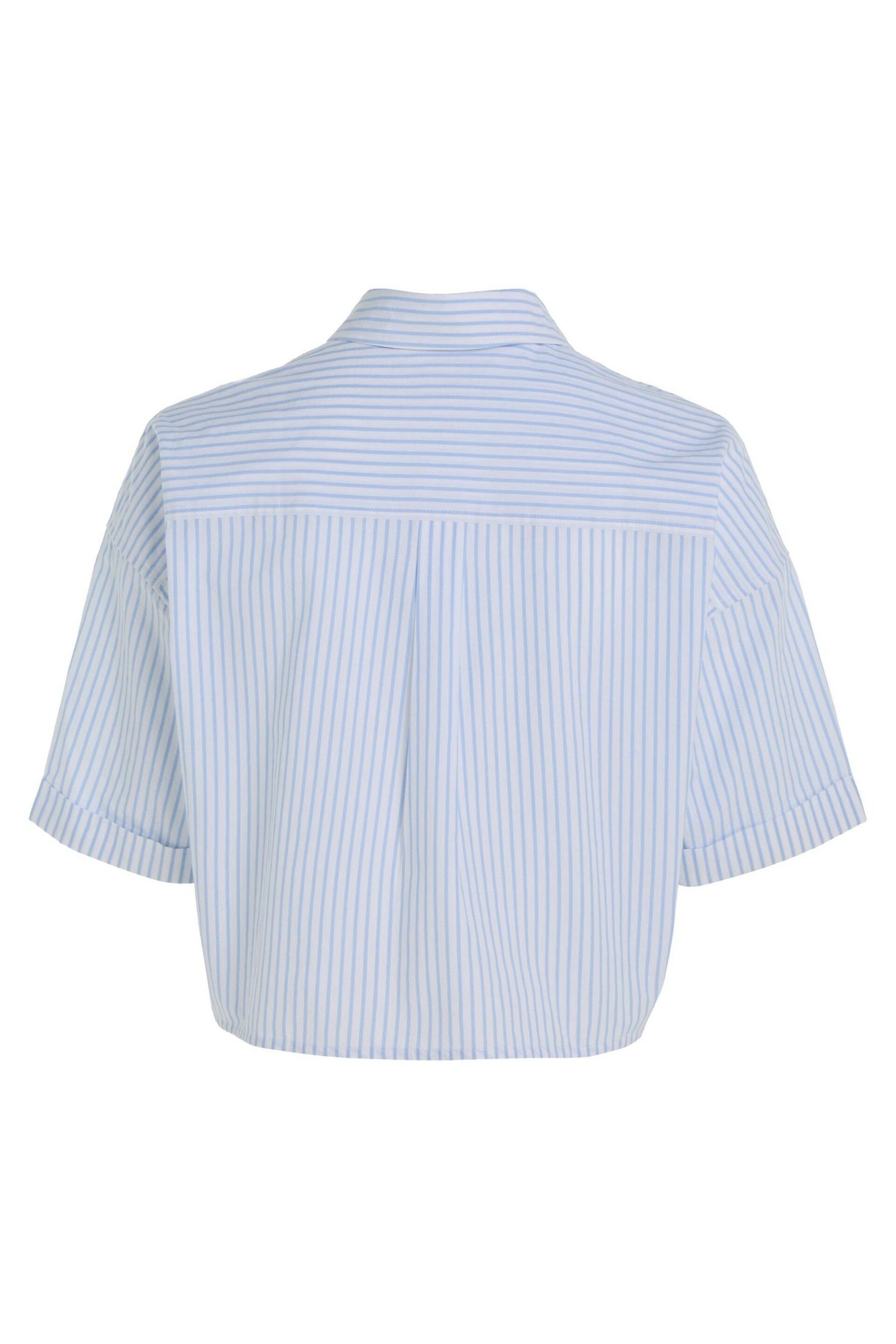 Tommy Jeans Blue Knot Stripe Shirt - Image 5 of 6
