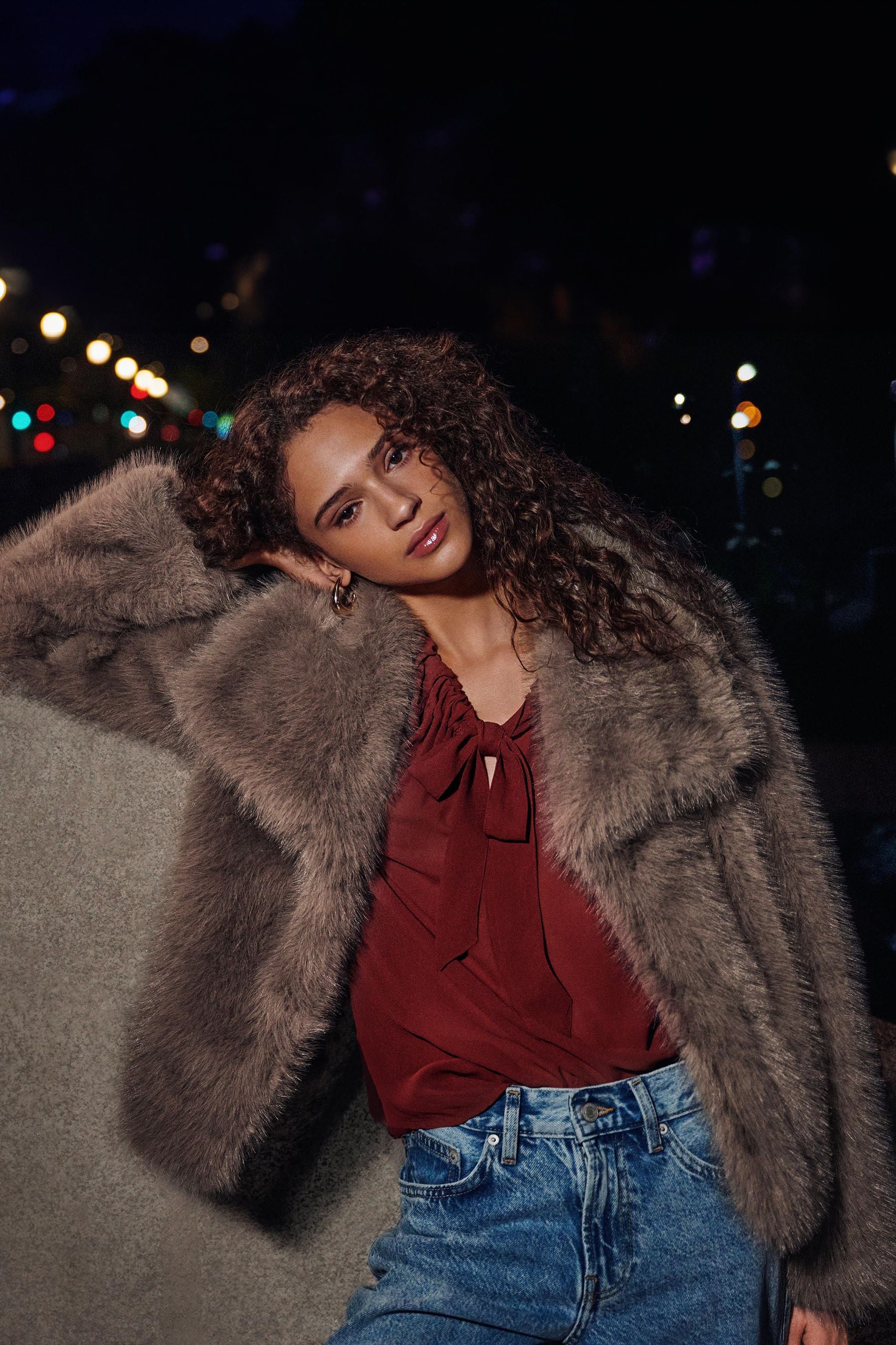 Next fur jacket hot sale