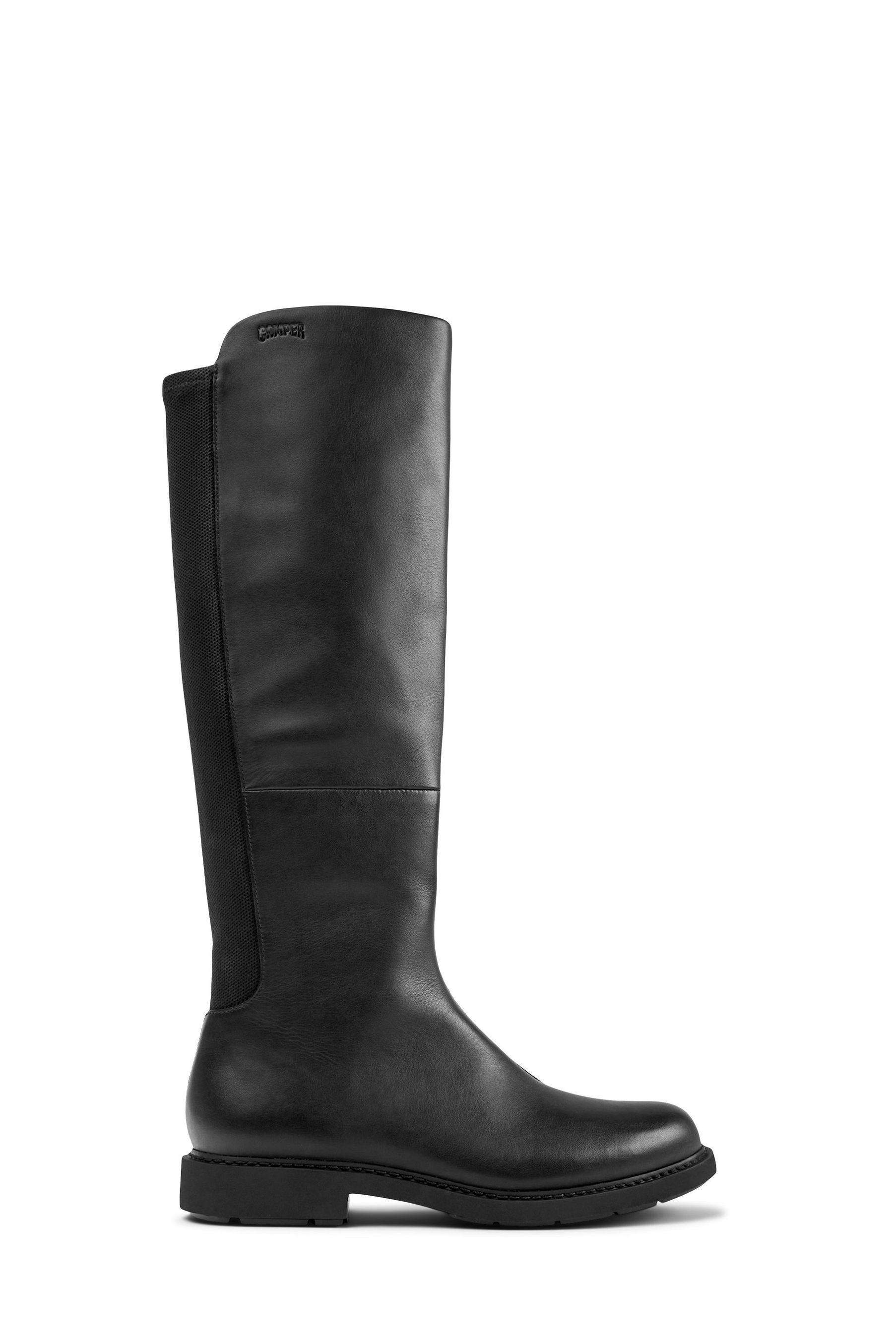 Buy Camper Women Knee Cowboy Black Boots from Next Ireland