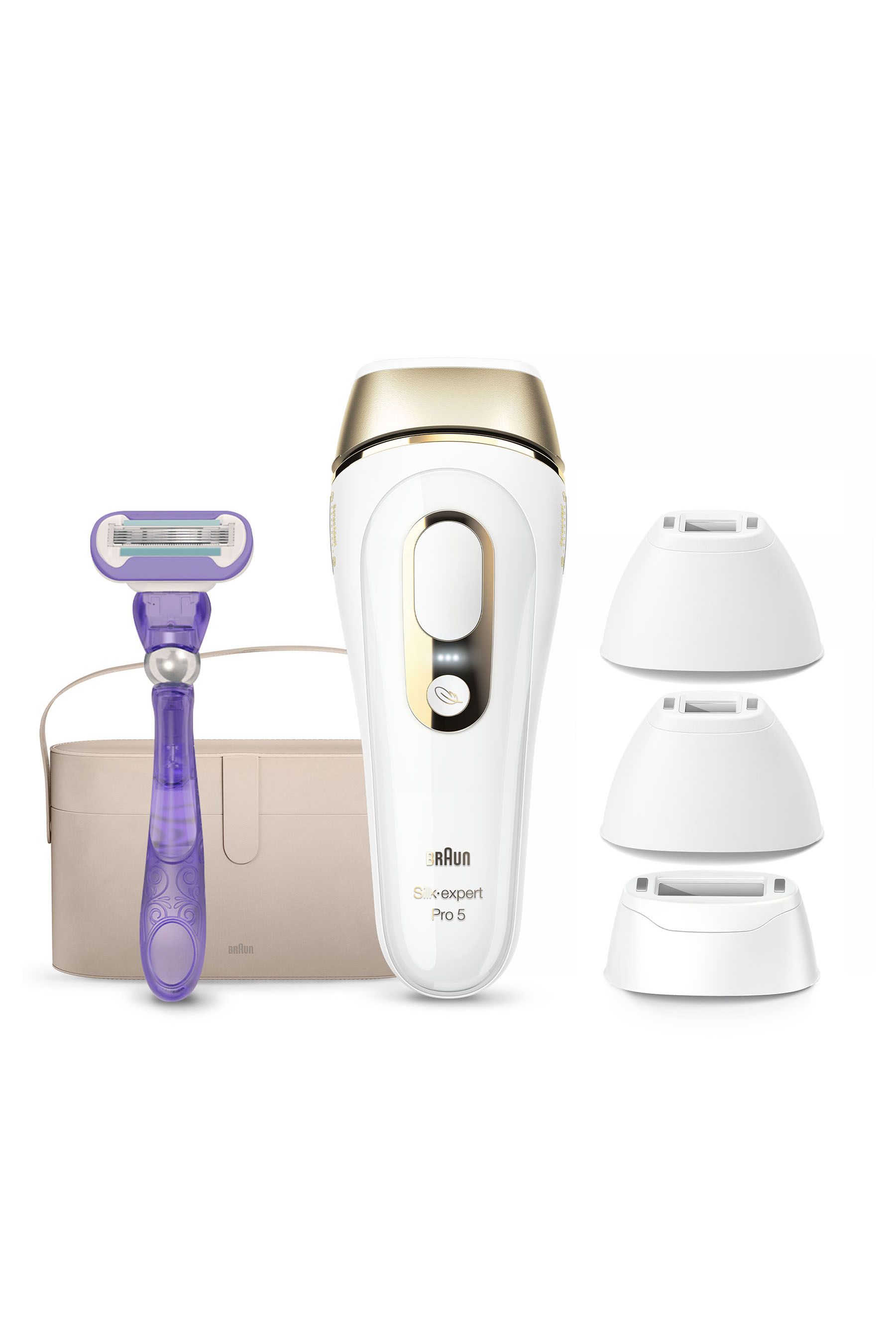 Buy Braun Silkexpert Pro 5 PL5347 IPL with Vanity Case Permanent Visible Hair Removal System for Women and Men from the Next UK online shop