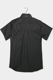 BadRhino Big & Tall Black Essential Short Sleeve Oxford Shirt - Image 2 of 2