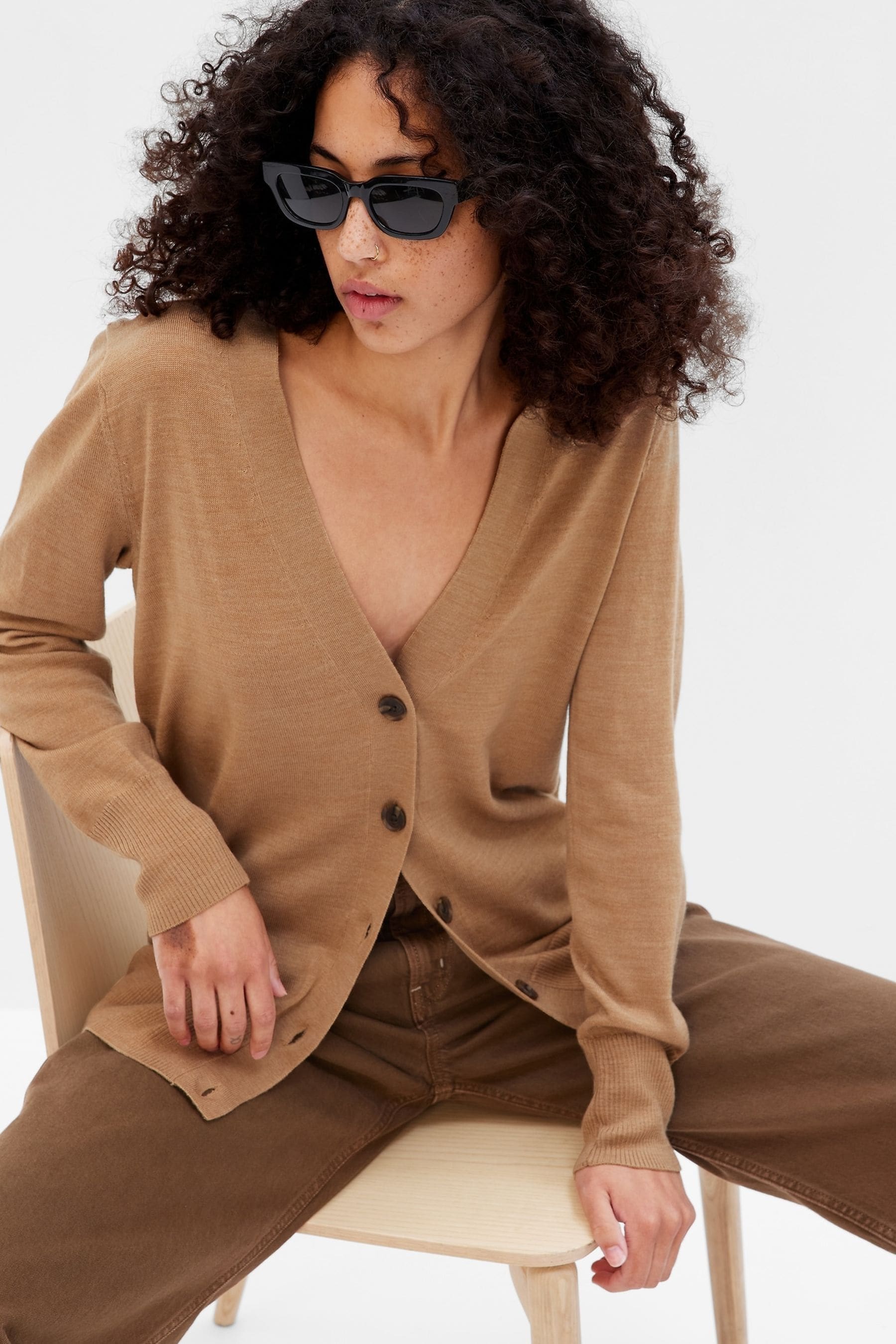 Gap merino cardigan sales