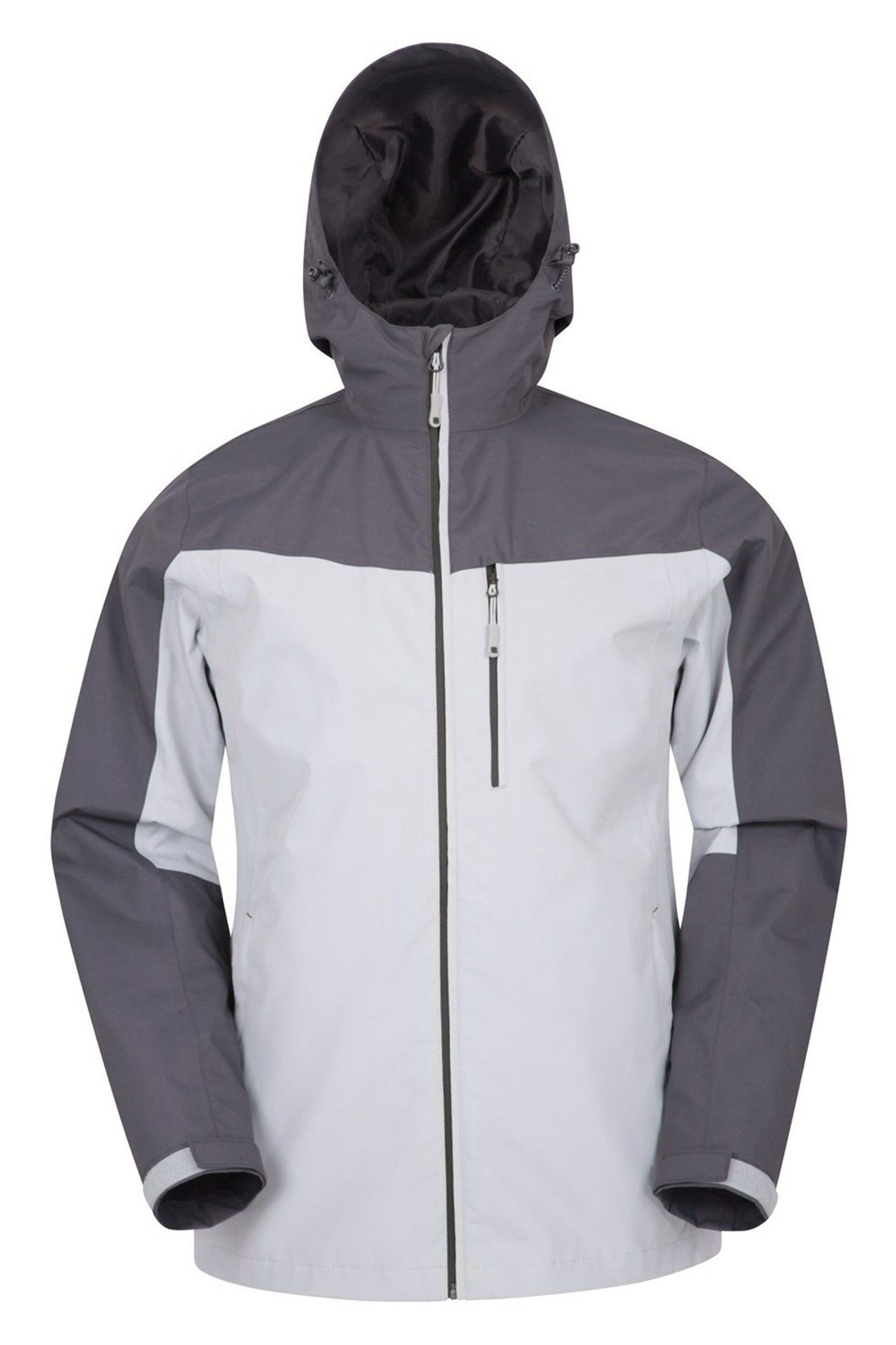 Mountain Warehouse White Brisk Extreme Mens Waterproof Jacket - Image 1 of 2