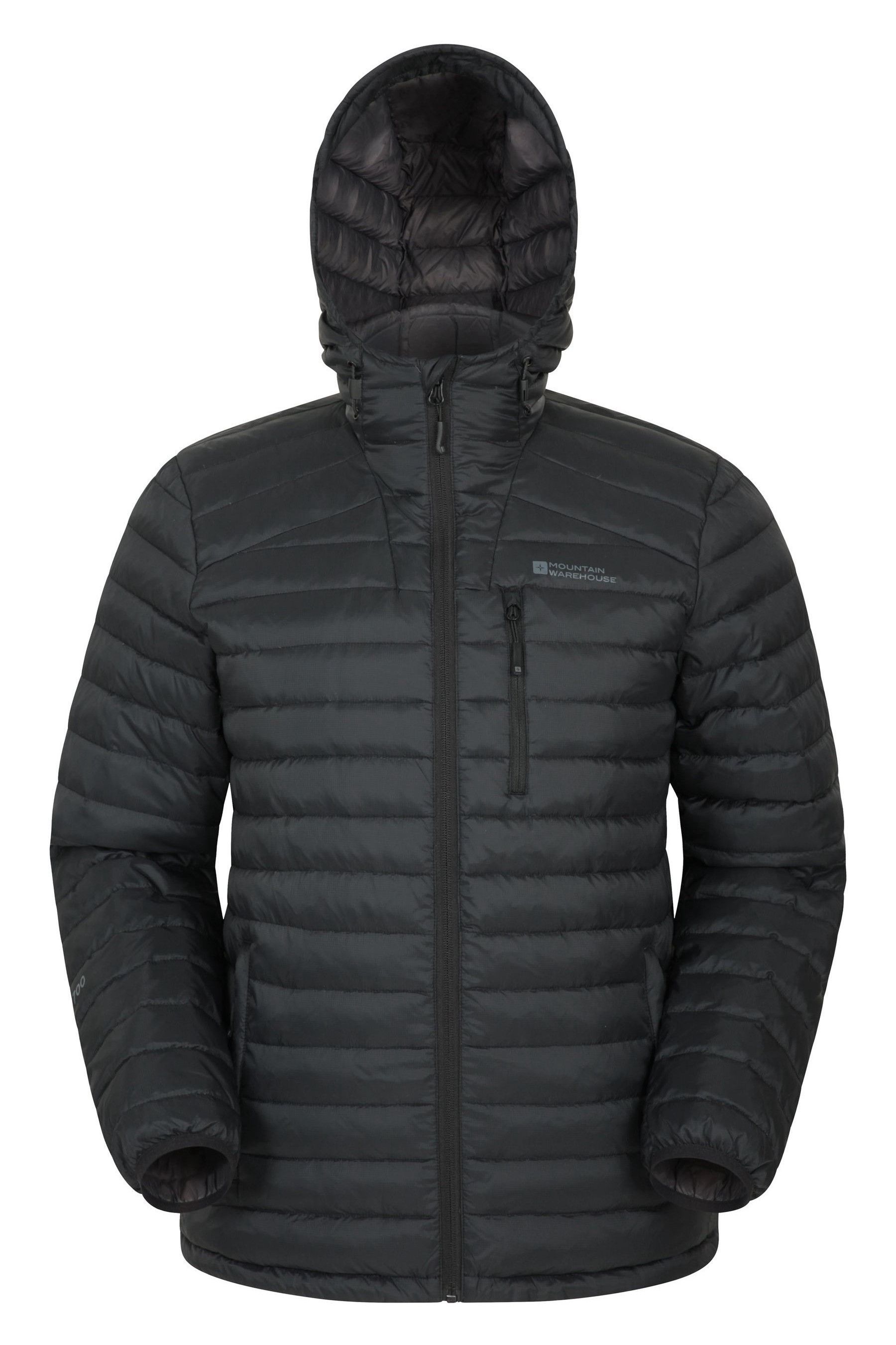 Buy Mountain Warehouse Black Henry Ii Extreme Mens Down Padded Jacket from Next Iceland