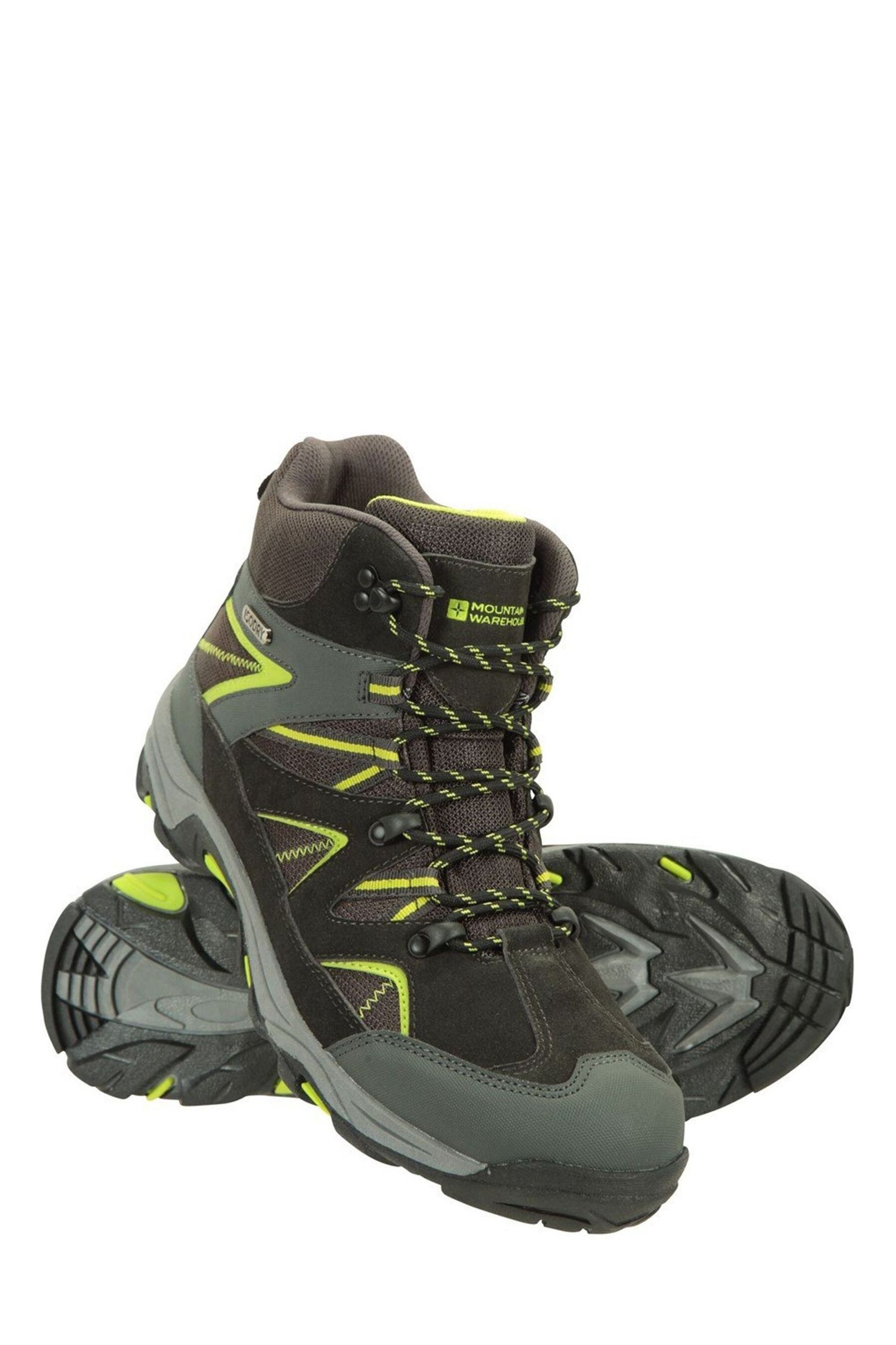 Mountain Warehouse Black Rapid Mens Waterproof Walking Boots