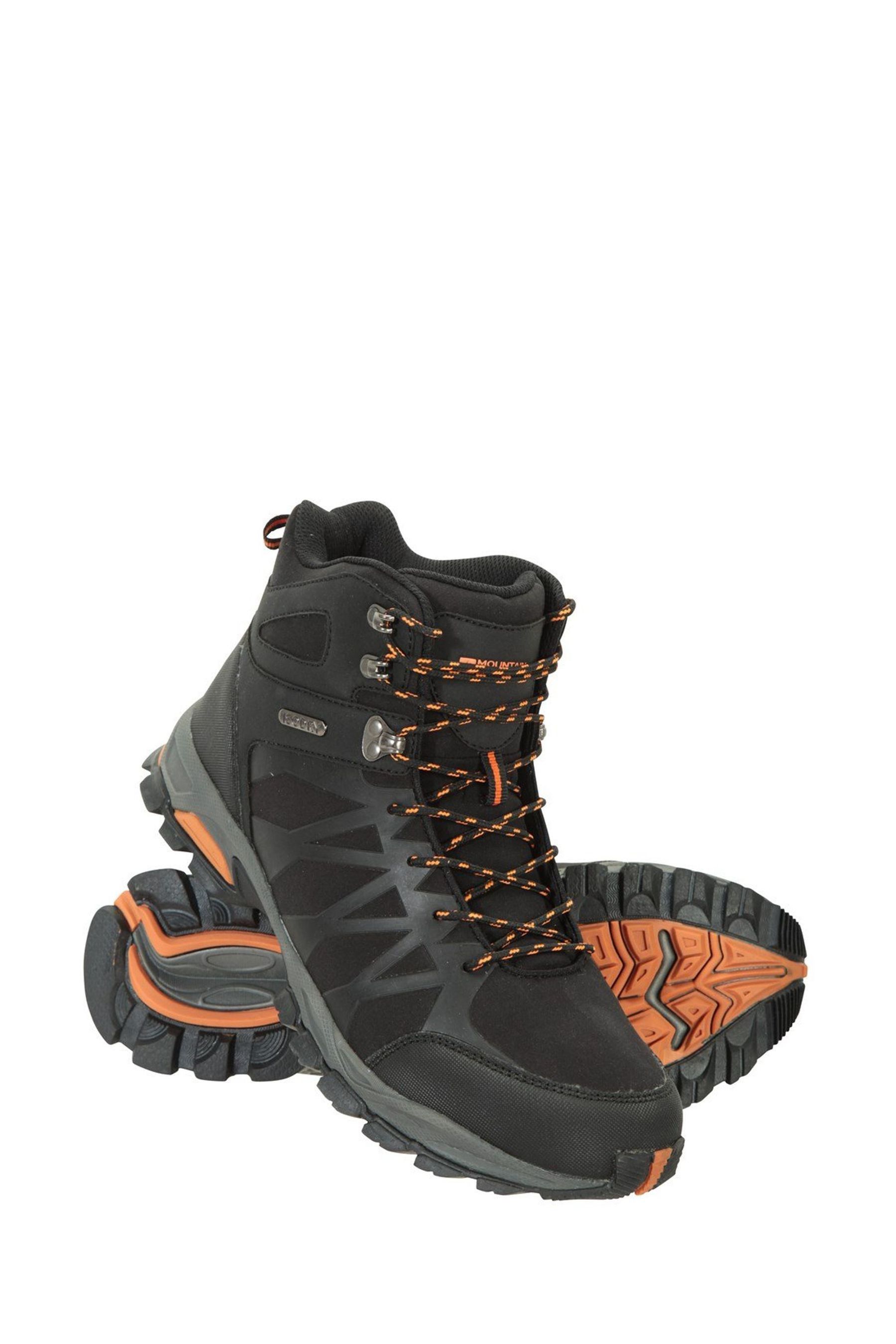 Buy Mountain Warehouse Black Trekker Ii Waterproof Mens Softshell Walking Boots from Next Luxembourg