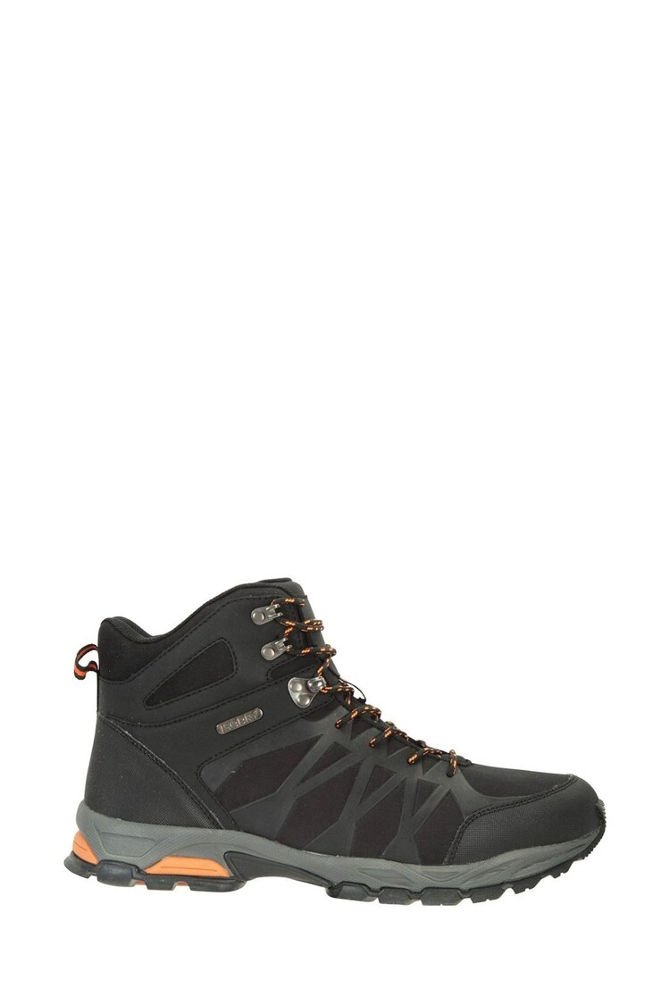 Mountain Warehouse Black Trekker Ii Waterproof Mens Softshell Walking Boots - Image 2 of 4