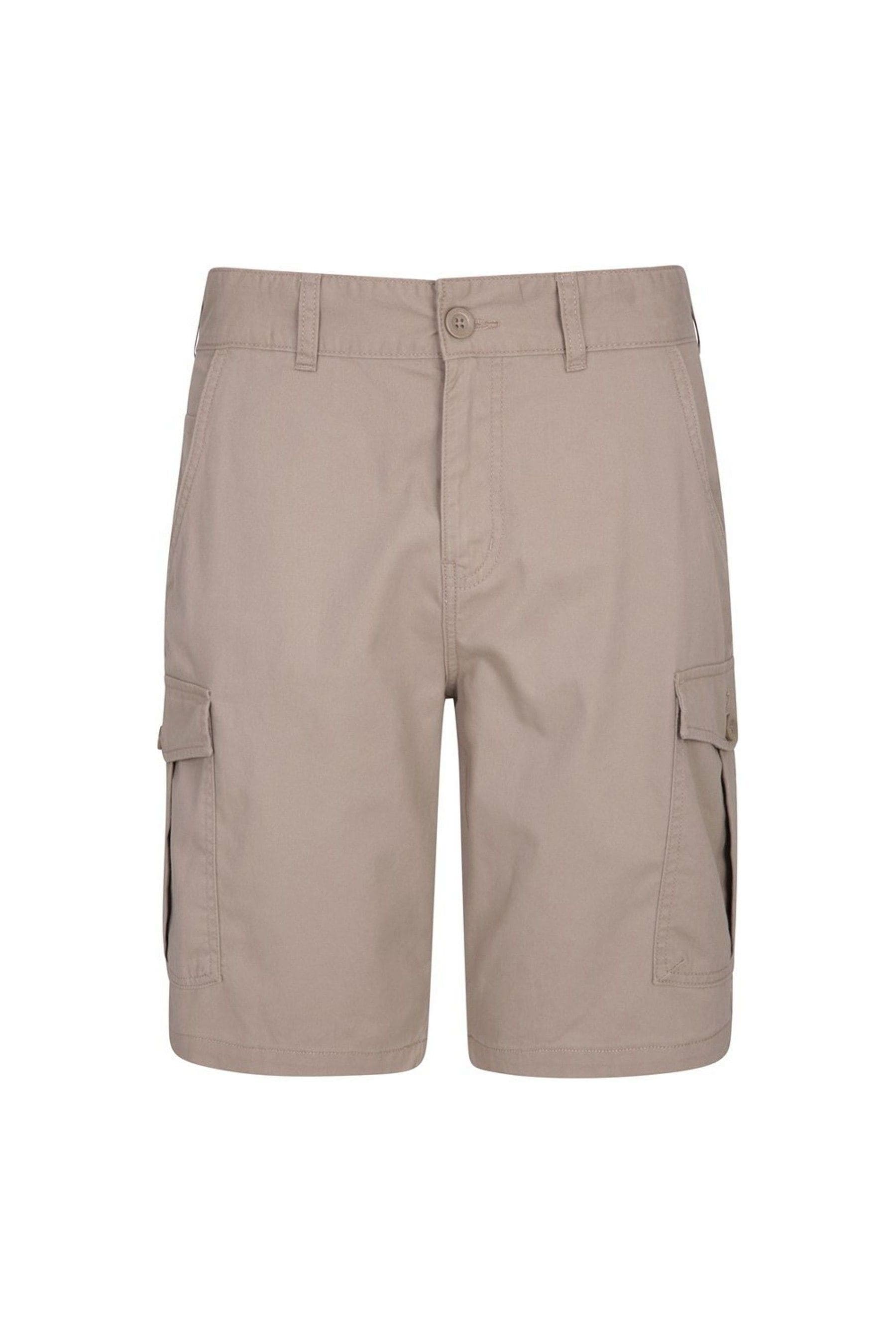 Buy Mountain Warehouse Cream Lakeside Mens Cargo Shorts from Next Luxembourg