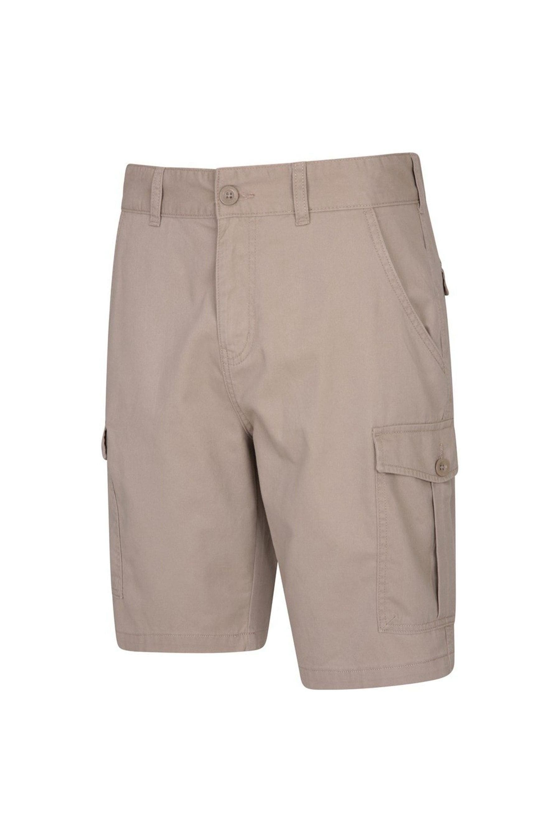 Buy Mountain Warehouse Cream Lakeside Mens Cargo Shorts from Next Luxembourg