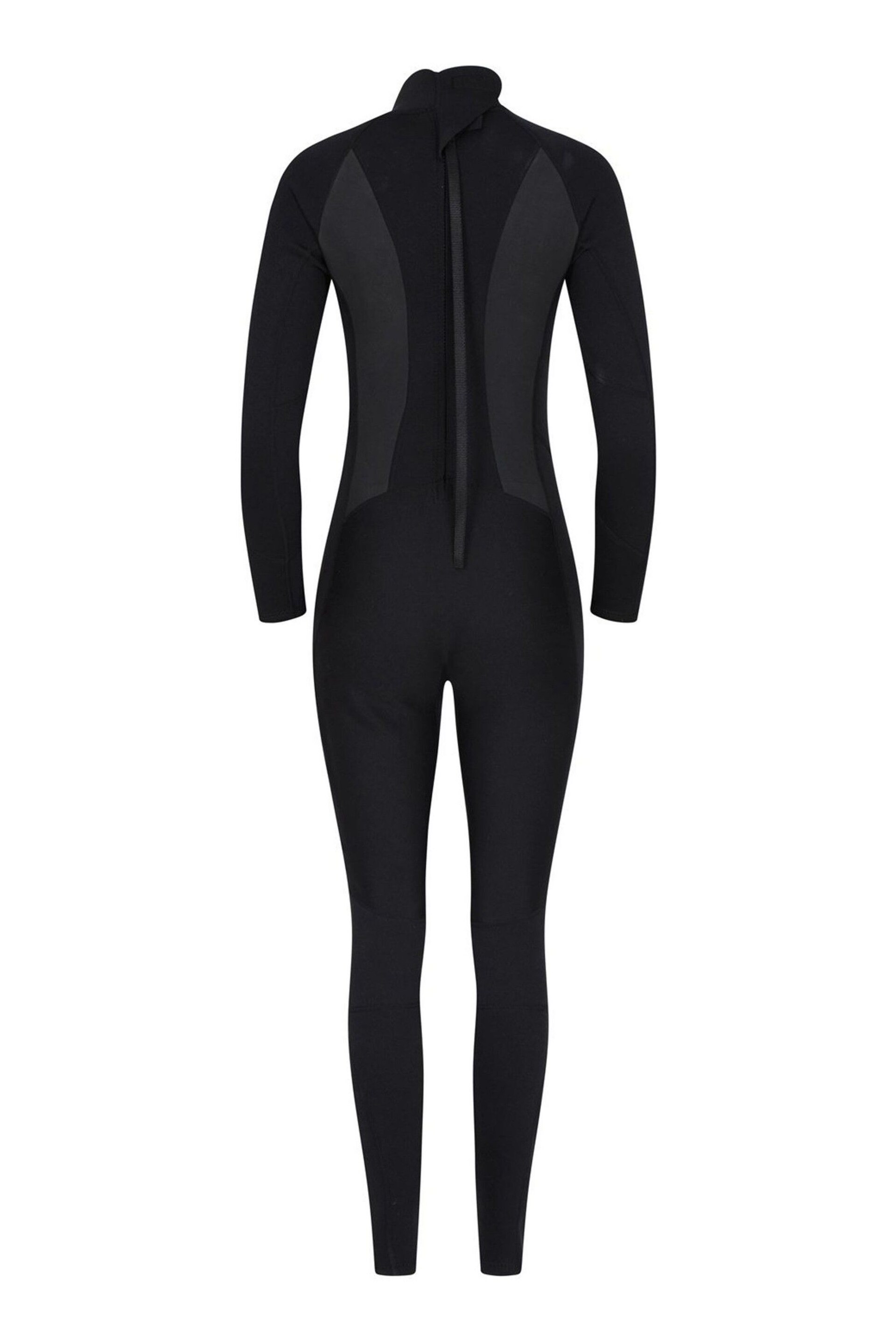 Mountain Warehouse Black Womens Full Length Neoprene Wetsuit - Image 4 of 4