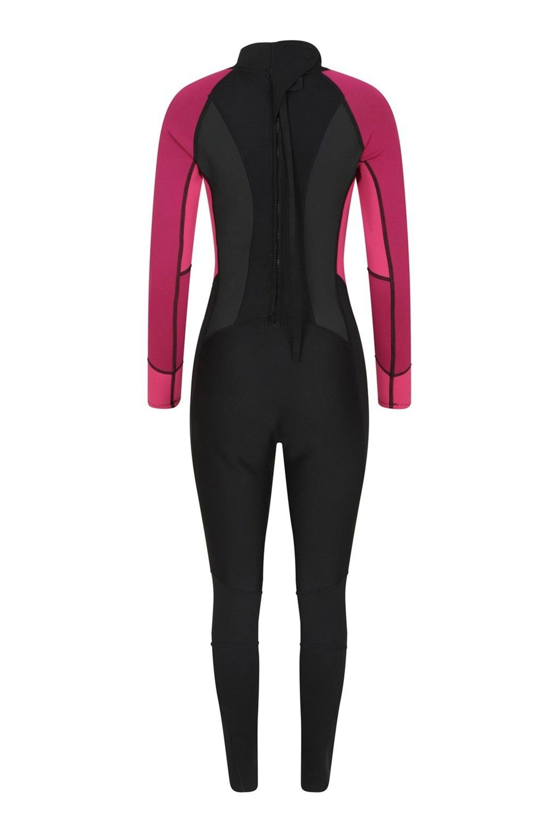 Mountain Warehouse Pink Womens Full Length Neoprene Wetsuit - Image 3 of 4