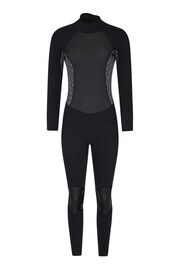 Mountain Warehouse Black Printed Womens Full Length Neoprene Wetsuit - Image 1 of 4