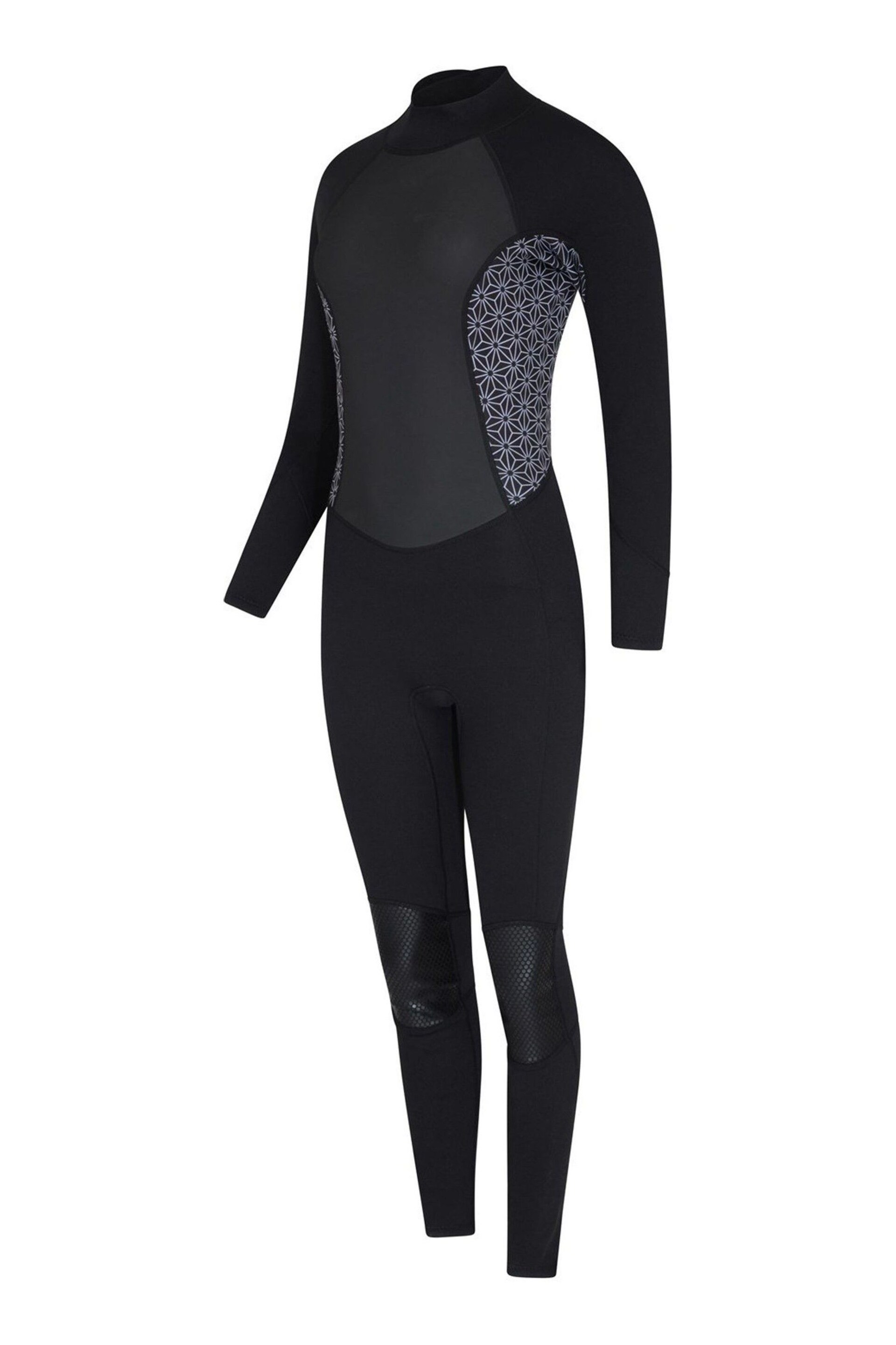 Mountain Warehouse Black Printed Womens Full Length Neoprene Wetsuit - Image 3 of 4