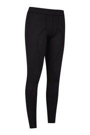 Mountain Warehouse Pure Black Mens Stretch Running Leggings - Image 3 of 3
