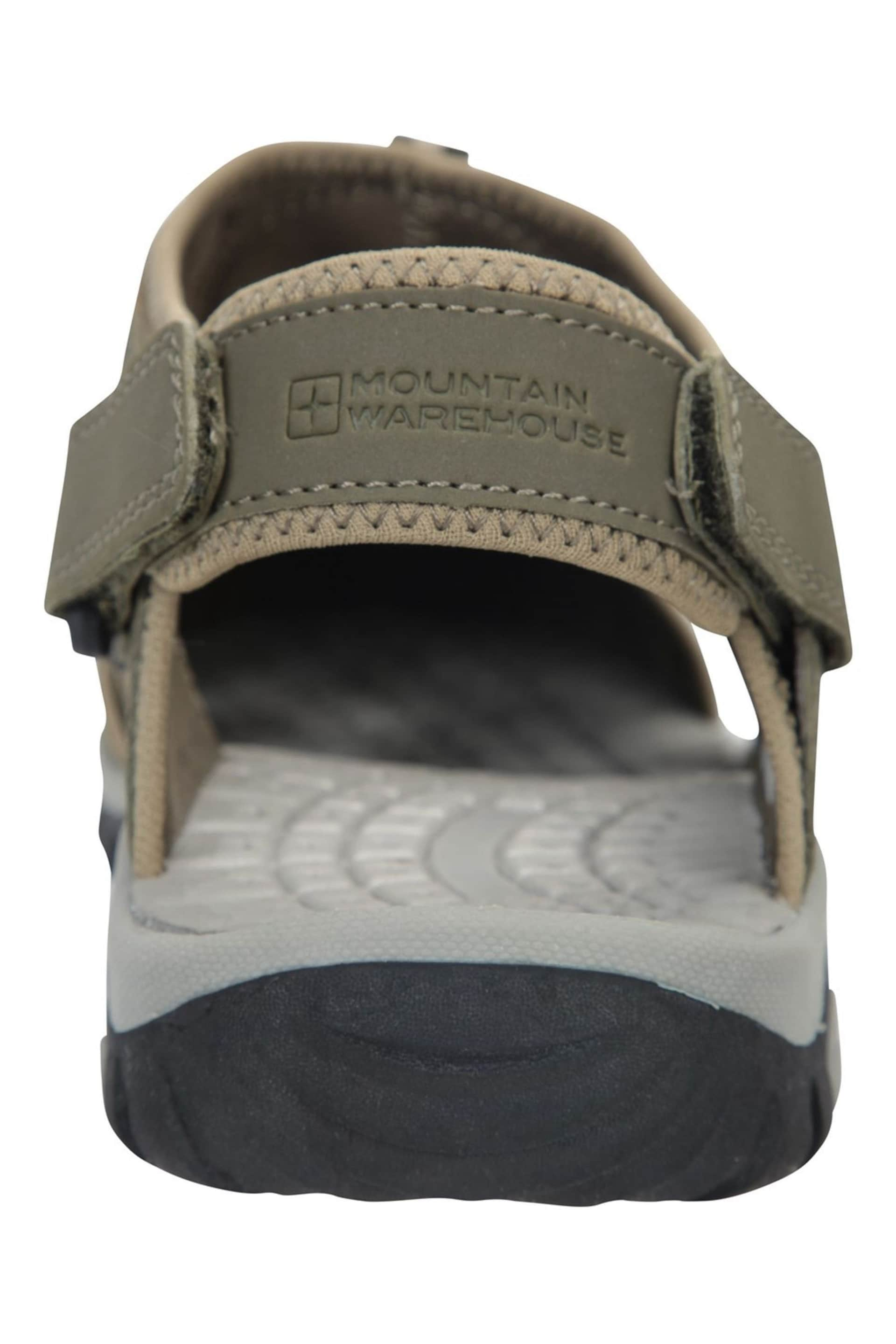 Mountain Warehouse Khaki Trek Mens Walking Shandals - Image 3 of 4