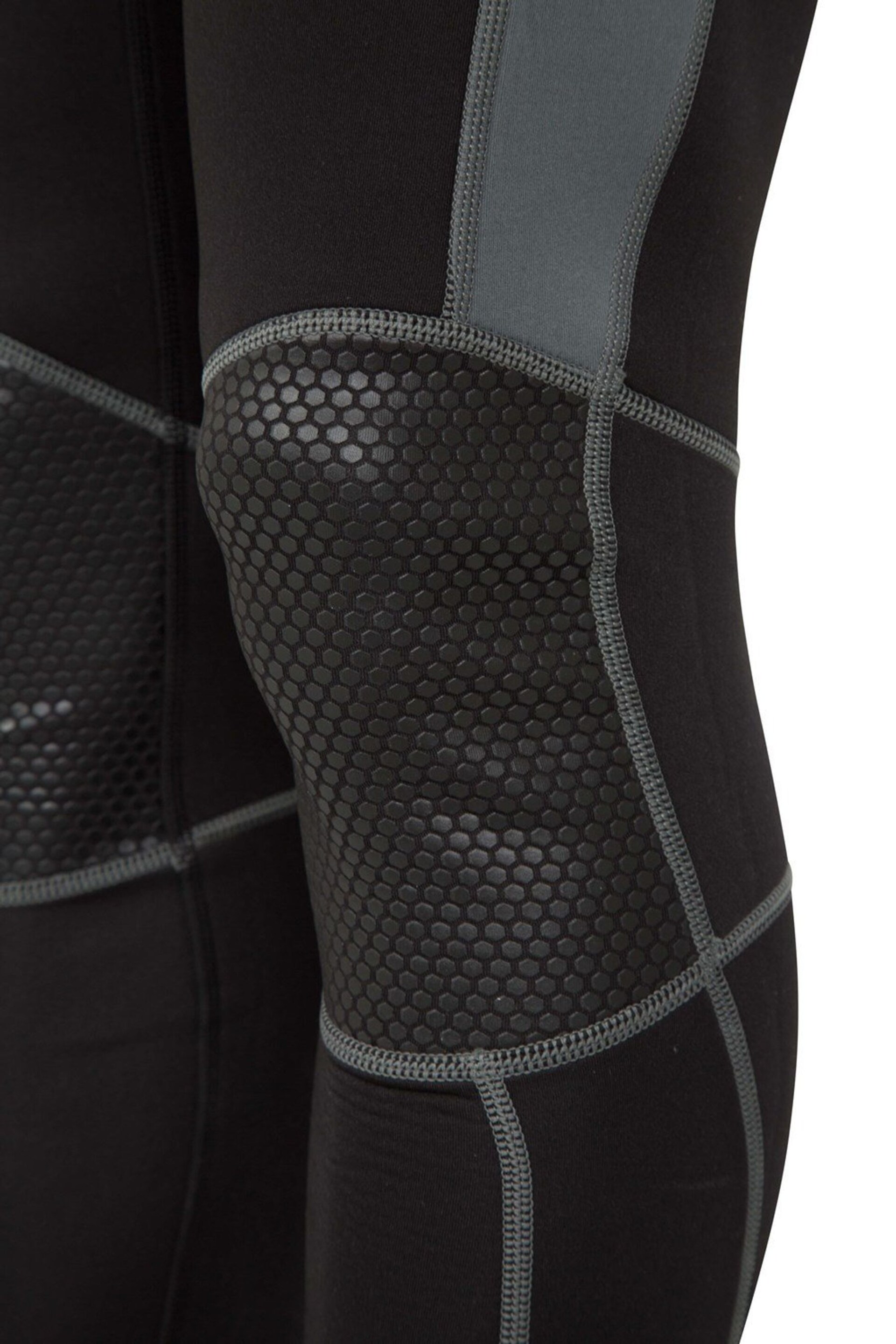 Mountain Warehouse Charcoal Grey Mens Full Length Neoprene Wetsuit - Image 4 of 4