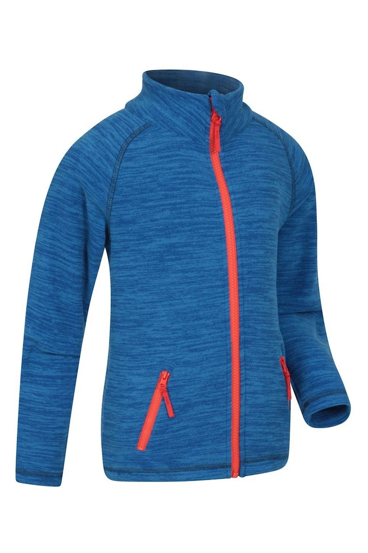 Mountain Warehouse Blue Snowdonia Kids Fleece - Image 2 of 4