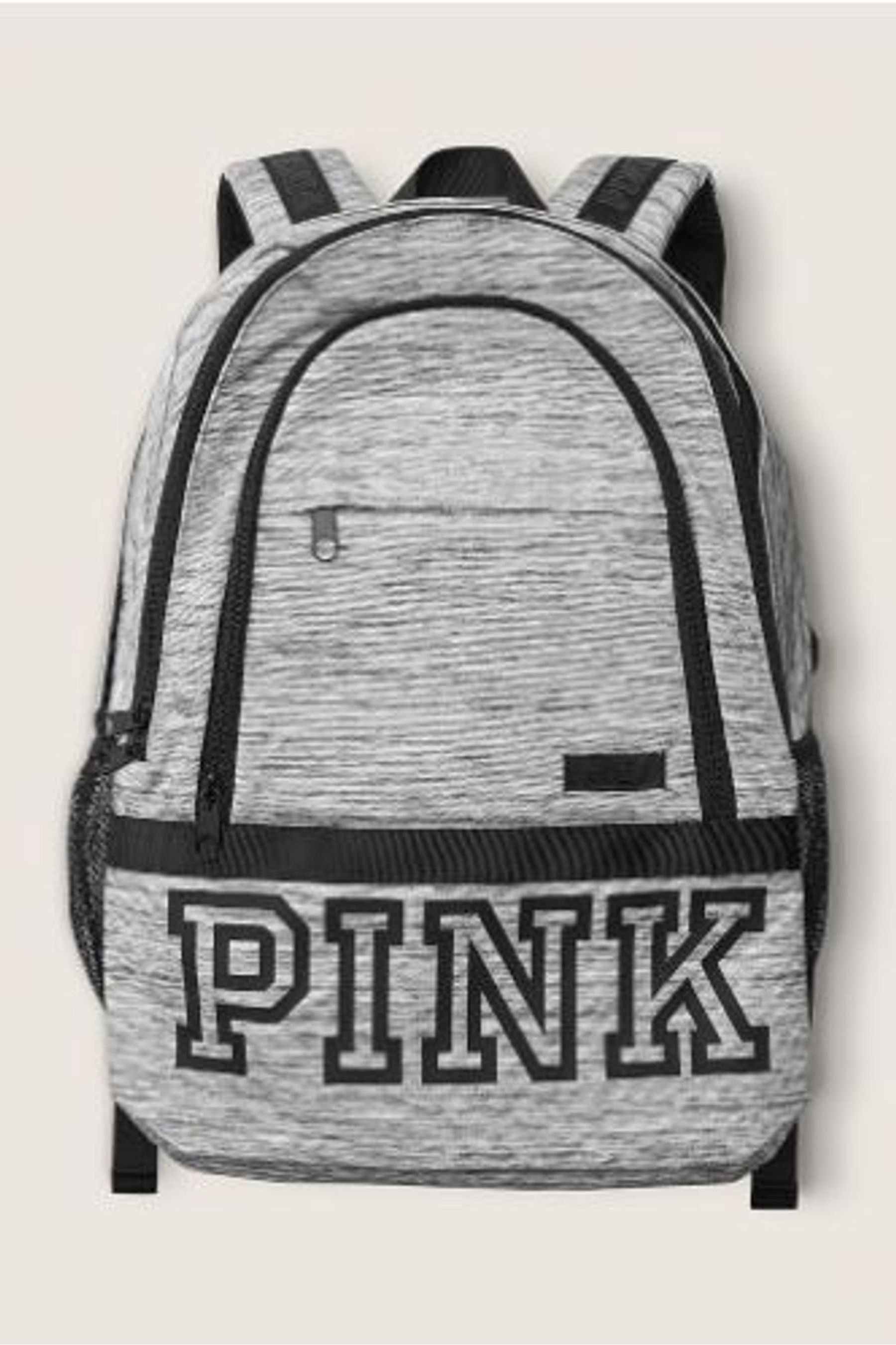 Buy Victoria s Secret PINK Jet Lag Heather Grey College Backpack from the Next UK online shop