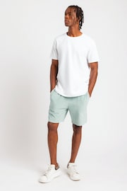 Chelsea Peers Light Green Men's Towelling Shorts - Image 3 of 4