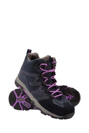 Mountain Warehouse Purple Oscar Kids Walking Boots - Image 1 of 4