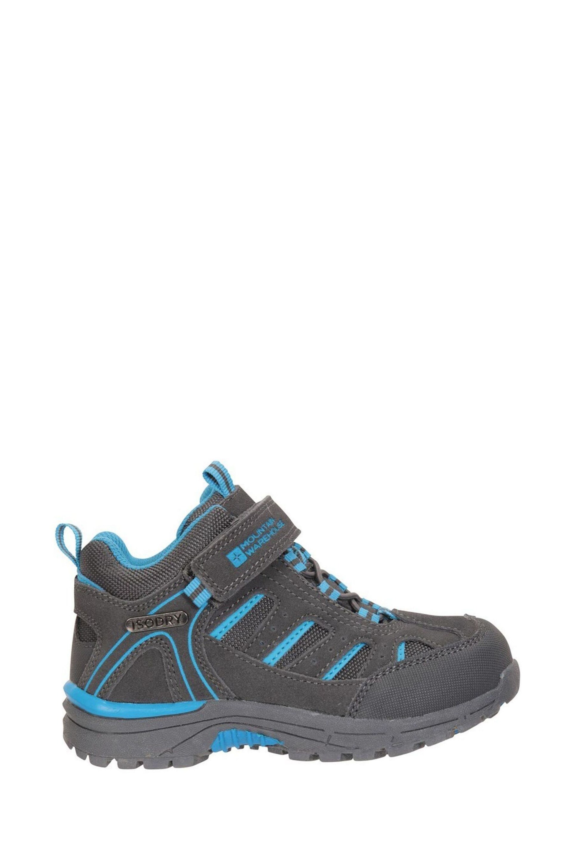 Mountain Warehouse Grey Drift Junior Waterproof Walking Boots - Image 1 of 4