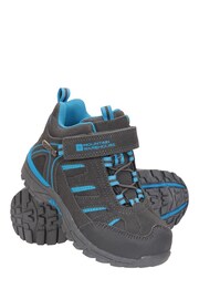 Mountain Warehouse Grey Drift Junior Waterproof Walking Boots - Image 3 of 4