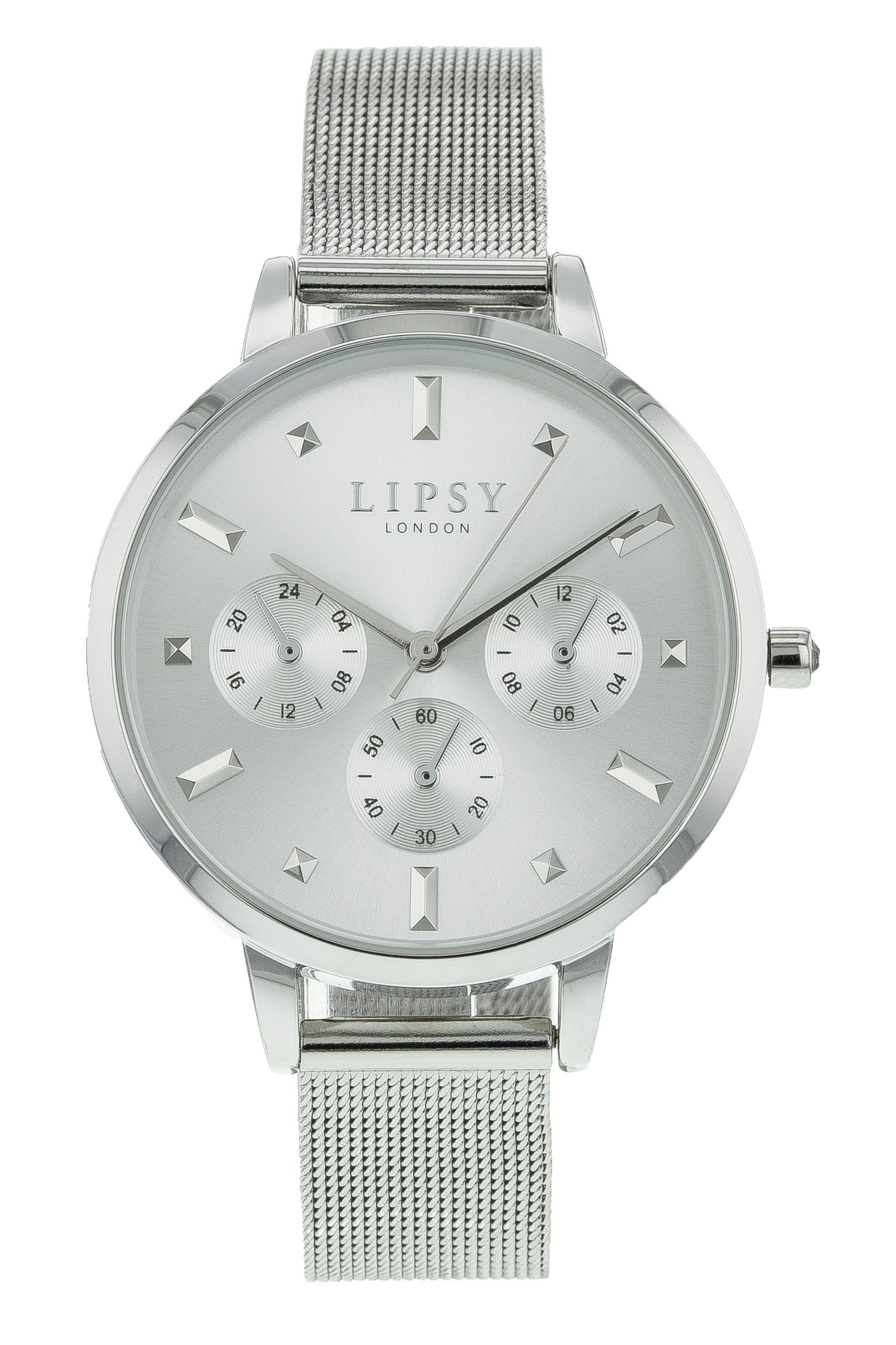 Buy Lipsy Silver Mesh Watch from the Next UK online shop