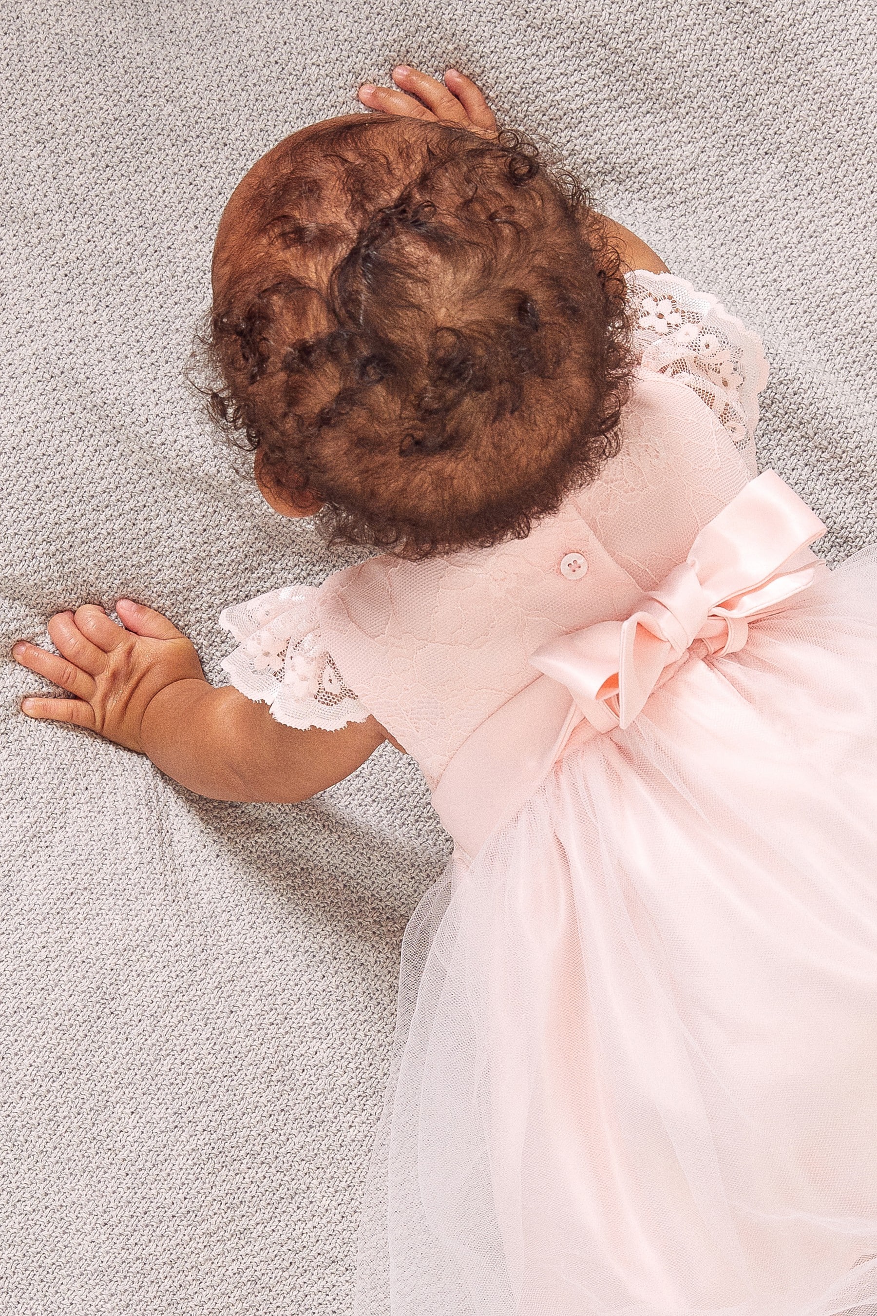 Buy Lipsy Pink Baby Flower Girl Dress from Next Luxembourg