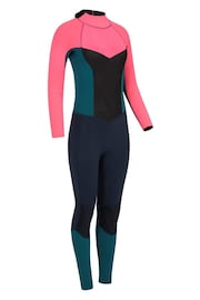 Mountain Warehouse Navy Submerge Womens Full Length 5mm Wetsuit - Image 2 of 4