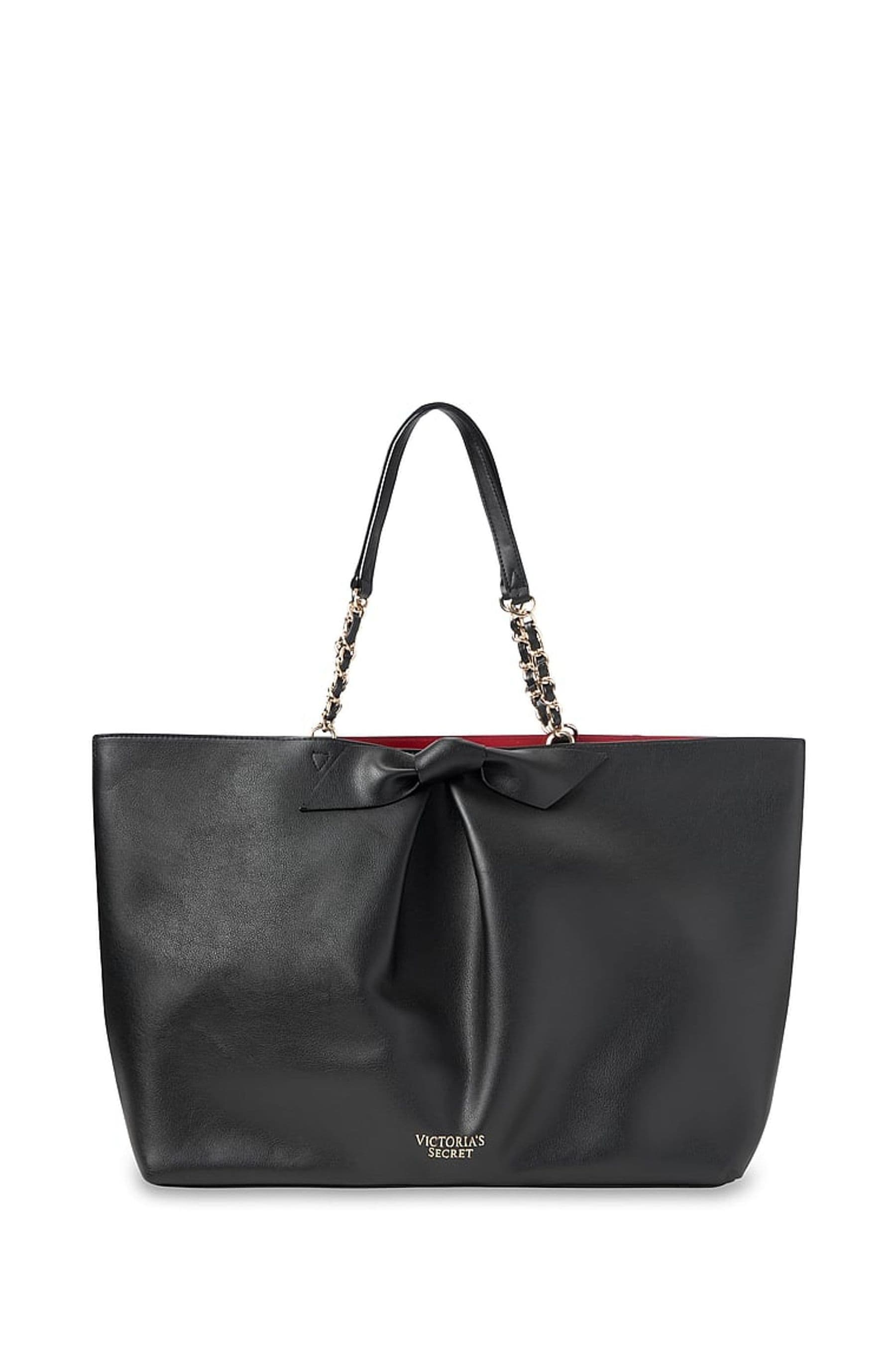 Victoria secret leather tote bag sale