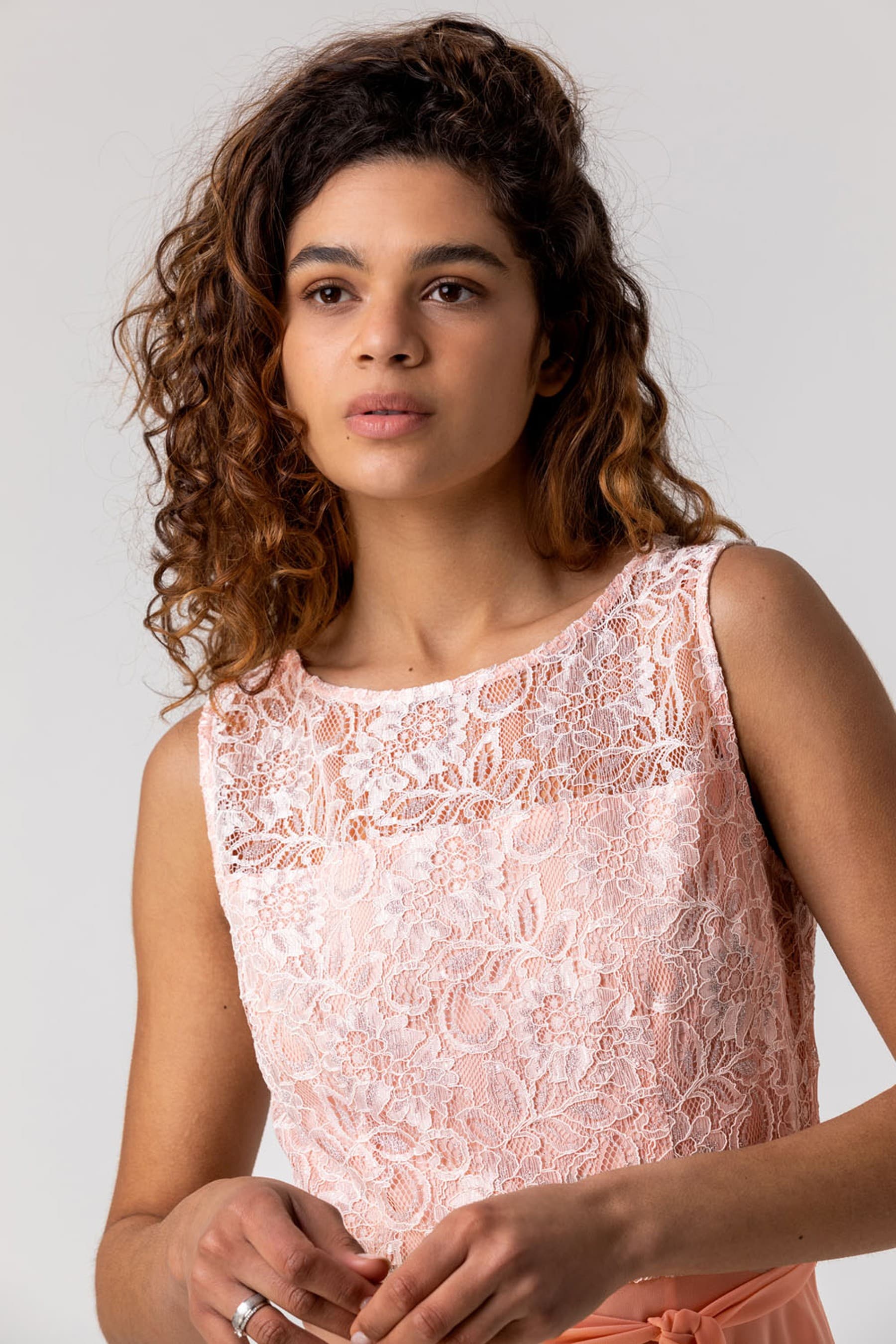 Next coral lace dress new arrivals
